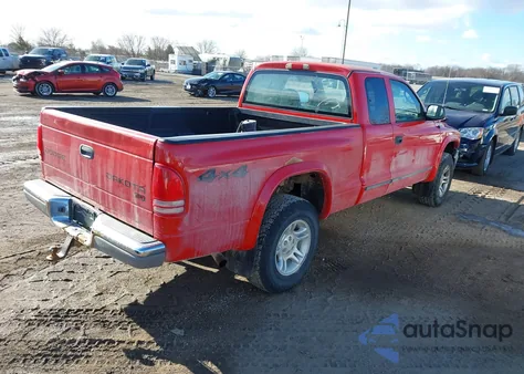 2003 Dodge Dakota Slt z USA, uszkodzony, nr VIN 1D7HG42N83S122540